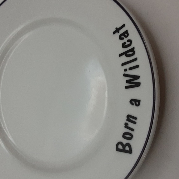 Vintage Heartland China Collegiate Licensed Kansas State Wildcats Kids Dishes - Picture 12 of 12
